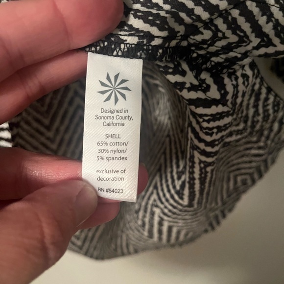 ATHLETA Kimssa Herringbone Tunic Swim Coverup Medium - Picture 7 of 8